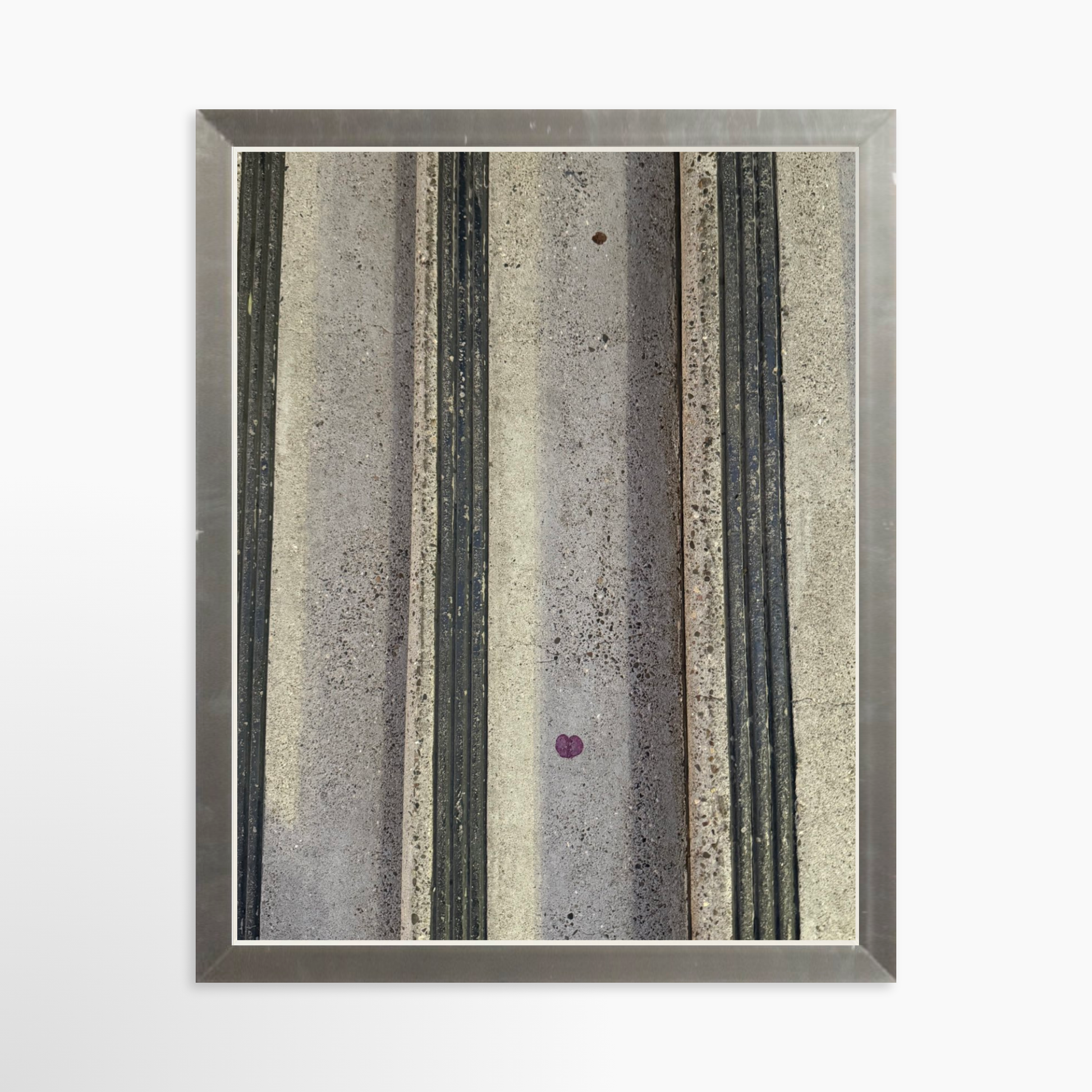 8" x  10" / Silver / No Mat