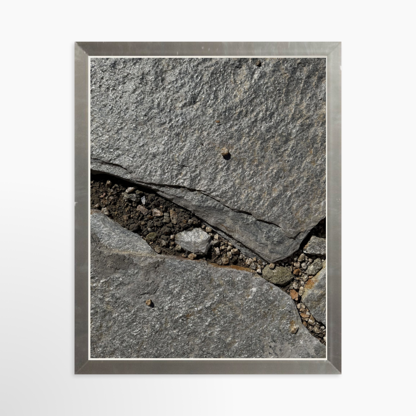 8" x  10" / Silver / No Mat