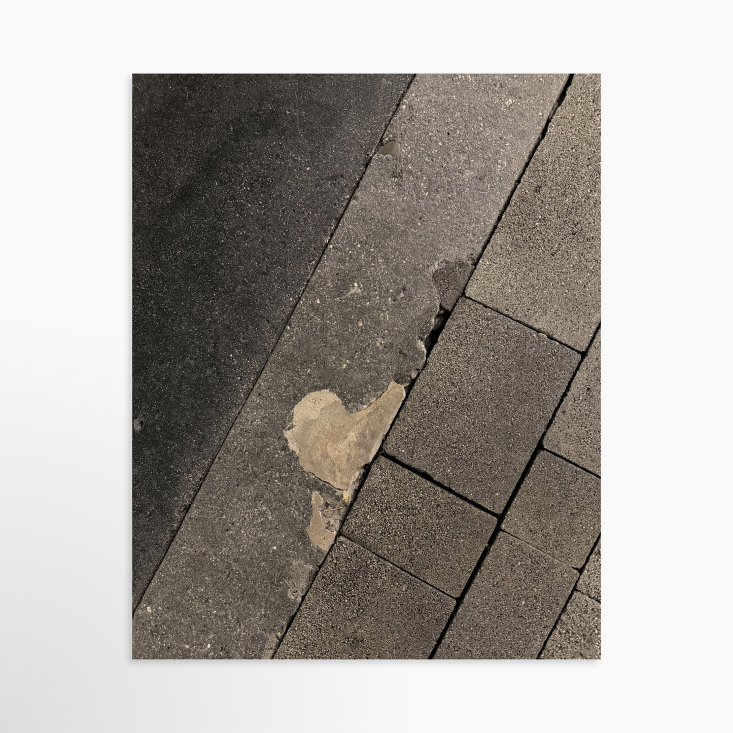 8" x  10" / Unframed / No Mat